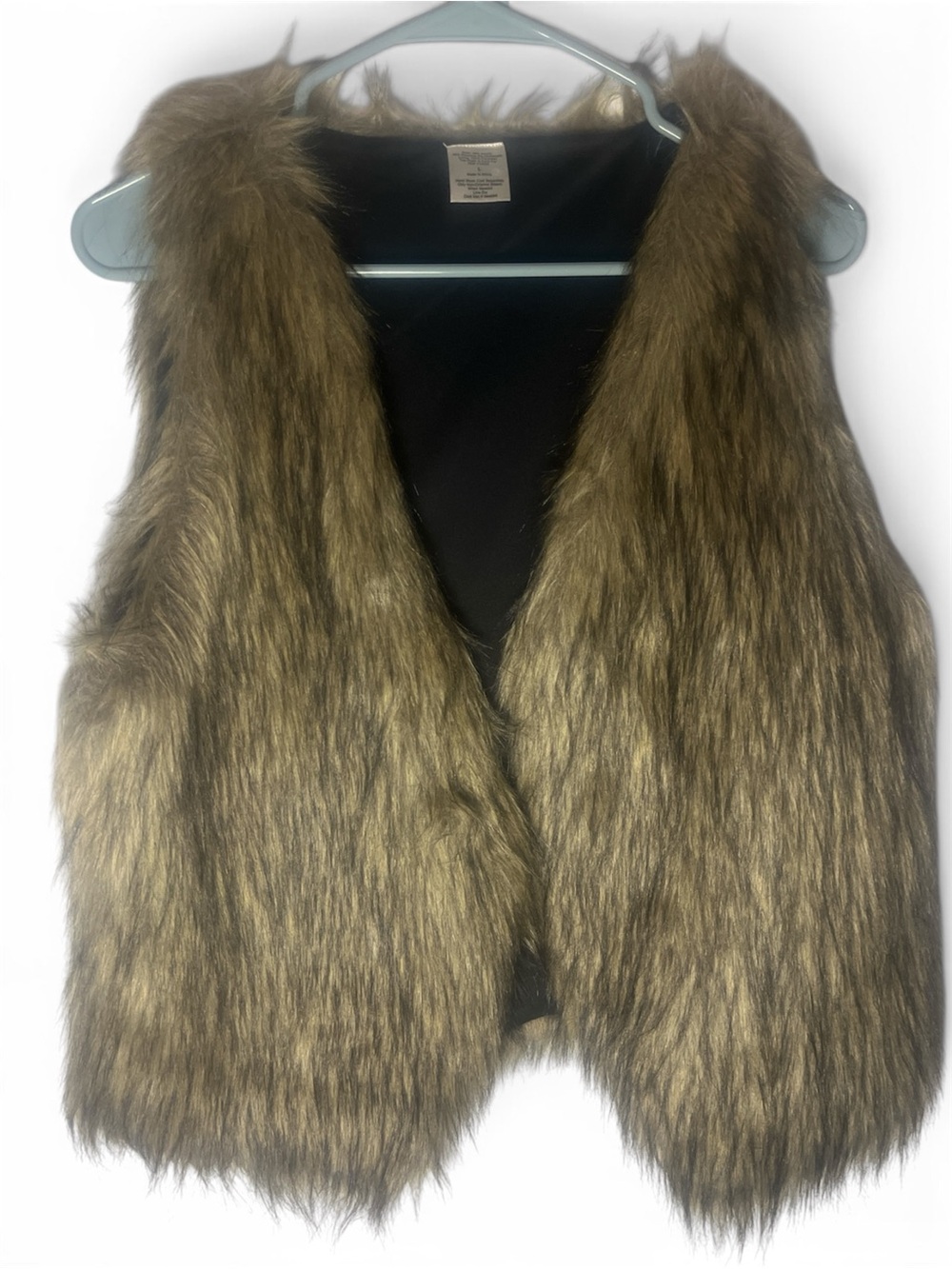 Faux Fur Brown Vest - Women Jackets & Coats